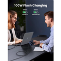 Cáp sạc nhanh, dữ liệu 100W 5A USB Type-C sang Type-C dài 1M Ugreen 45063 cao cấ