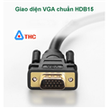 Cáp tín hiệu VGA 15m hỗ trợ HD, Full HD Ugreen 11634 cao cấp