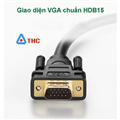 Cáp tín hiệu VGA 30m hỗ trợ HD, Full HD Ugreen 11636 cao cấp
