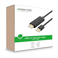 Cáp USB 2.0 Data Link dài 2m chính hãng Ugreen 20233 cao cấp