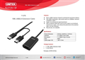 Cáp USB 2.0 nối dài 10m Unitek Y-278 chính hãng