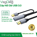 Cáp USB 3.0 nối dài 15m có chíp khuếch đại VegGieg V-U332 cao cấp