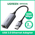 Cáp USB 3.0 sang Lan 10/100/1000Mbps Gigabit Ethernet Ugreen 50922 cao cấp