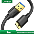 Cáp USB 3.0 sang Micro USB 3.0 dài 1M (Black) 10841 cao cấp