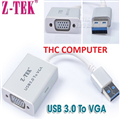 Cáp USB 3.0 to VGA Z-tek ZY197 Cao cấp