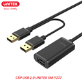 Cáp USB nối dài 3.0 dài 0,5m chính hãng UNITEK Y-C456GBK cao cấp