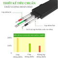 Cáp USB sang RS232 dẹt dài 1m chipset FTDI FT232 Ugreen 20206 cao cấp