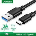 Cáp USB type C sang USB 3.0 dài 1m chính hãng Ugreen US184 20882 cao cấp