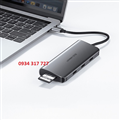 Cáp USB Type C To HDMI, VGA, USB, Lan, SD, TF, USB Type C Ugreen 40873