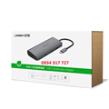 Cáp USB Type C To HDMI, VGA, USB, Lan, SD, TF, USB Type C Ugreen 40873