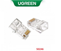 Đầu bấm Hạt mạng RJ45 Cat5e 100c/túi chính hãng Ugreen 50246 cao cấp