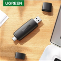 Đầu đọc thẻ nhớ SD/TF 2 trong 1 USB-A & USB-C Ugreen 80191 cao cấp