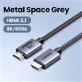 Dây, Cáp HDMI 2.1 dài 1M 8K@60Hz 48Gbps hỗ trợ HDR eARC Ugreen 25908 cao cấp