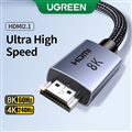 Dây Cáp HDMI 2.1 dài 3M 8K@60Hz 48Gbps hỗ trợ HDR eARC Ugreen 25911 cao cấp