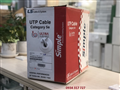 Dây cáp mạng LS Cat5e UTP 24 AWG, 4Pair CMX, (UTP-E-C5G-E1VN-X 0.5X004P/GY) cao 