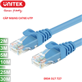 Dây, cáp mạng UTP dài 10m Cat6E C813ABL màu xanh cao cấp