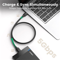 Dây cáp USB 3.0 sang Micro B dài 1m chính hãng Ugreen 10841 cao cấp