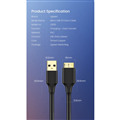 Dây cáp USB 3.0 sang Micro B dài 1m chính hãng Ugreen 10841 cao cấp