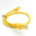 Dây nhảy Patch cord CAT6 NEWLINK 0.3M màu vàng, đầu đúc cao cấp