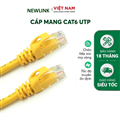 Dây nhảy Patch cord CAT6 NEWLINK 0.3M màu vàng, đầu đúc cao cấp