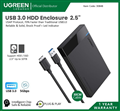 Hộp đựng ổ cứng 2,5 inch USB 3.0 chính hãng Ugreen 30848 cao cấp