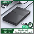 Hộp đựng ổ cứng 2,5 inch USB Type-A 3.0 chính hãng Ugreen 30719 cao cấp (Cáp liề