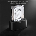 Hộp đựng ổ cứng Docking 2.5/3.5inch Sata/USB 3.0 hỗ trợ 12TB  Ugreen 50740 cao c