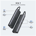 Hub USB Type-C 6 in 1 HDMI 4K@60Hz, Hub USB 3.0, LAN, PD 100W Ugreen 45000 chính