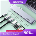 Hub USB Type-C sang HDMI 4K, USB 3.0, SD,TF, PD 100W, 40Gbps cho MacBook Ugreen 