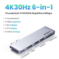 Hub USB Type-C sang HDMI 4K, USB 3.0, SD,TF, PD 100W, 40Gbps cho MacBook Ugreen 