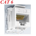 Nhân, ổ cắm mạng RJ45 Ugreen CAT6 UTP NW159 80452 cao cấp