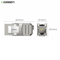 Nhân, ổ cắm mạng Ugreen RJ45 CAT7 NW1 30858 cao cấp