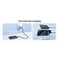 Pin dự phòng không dây từ tính 10000mAh 55135B UGREEN Qi2 hỗ trợ sạc nhanh lên đ
