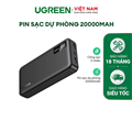 Pin Sạc Dự Phòng 20W UGREEN 25683 PB312 - 20000mAh sạc nhanh hai chiều cao cấp