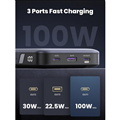 Pin sạc dự phòng PD 100W Nexode 20000mAh sạc nhanh 3 cổng PD 3.0 Ugreen 25188 ca