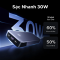 Sạc pin dự phòng UGREEN 55989 PB532 20000mAh 30W sạc nhanh 2 chiều, cùng lúc 3 t