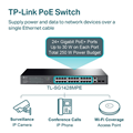 Switch chia cổng TPLINK TL-SG1428PE 28-Port Gigabit Easy Smart Switch with 24-Po