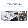 Switch chia cổng TPLINK TL-SG1428PE 28-Port Gigabit Easy Smart Switch with 24-Po