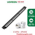 Thanh đấu nối Patch Panel 24 cổng CAT5 Ugreen cao cấp