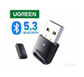 Thiết bị USB Bluetooth 5.3 Dongle cho PC chính hãng Ugreen 90225 cao cấp