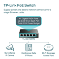 TL-SG105PE Switch TPLINK 5-Port Gigabit Easy Smart Switch with 4-Port PoE+ cao c