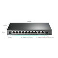 TL-SG1210MPE Switch chia mạng 10-cổng Gigabit Easy Smart Switch with 8-Port PoE+