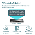 TL-SG1210MPE Switch chia mạng 10-cổng Gigabit Easy Smart Switch with 8-Port PoE+