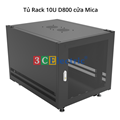 Tủ mạng 10UD800 treo tường Rộng (600 sâu 800 cao 545) 3C-R10B08TW cao cấp