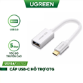 Ugreen 30702 - Cáp OTG USB Type C ra USB 3.0 chính hãng