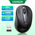 UGREEN 90371 Chuột Không Dây Không Tiếng Ồn Chuột Silent Click 2400 DPI - Chuột 