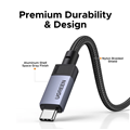 UGREEN USB4.0 Gen3 40Gbps PD240W USB-C Cáp sạc nhanh truyền dữ liệu siêu nhanh c