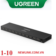 Bộ chia HDMI 1 ra 10 cổng V1.4 hỗ trợ 4K@30Hz Ugreen 50949 cao cấp