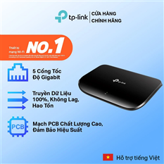 Bộ Chia Tín Hiệu Switch TP-Link TL-SG1005D 5 cổng RJ45 Gigabit - Hàng Chính Hãng