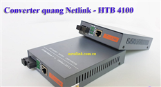 Bộ chuyển đổi quang điện 1 sợi Netlink HTB-4100AB loại 10/100/1000